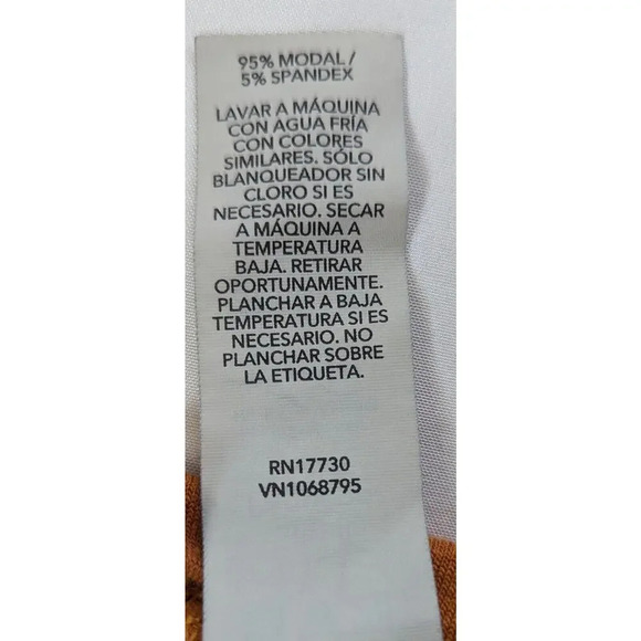 JoyLab Orange Tie Dye Size Small Women's Cozy Long Sleeve Sweatshirt - - Picture 6 of 7